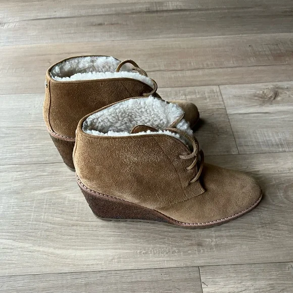 Coach Karson Wedge Boots - Picture 2 of 6